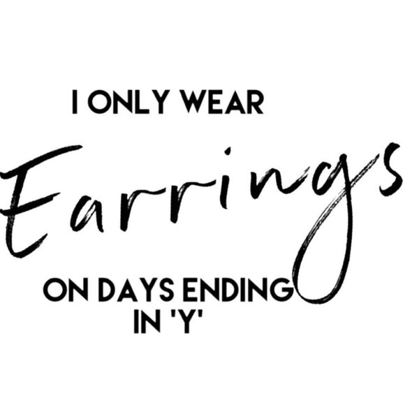 Kevia Smokey Quartz & Gold Mixed Earring Set - 5 pairs - New in Box - Picture 3 of 8